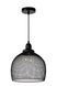 Підвісний світильник Lucide MESH &Oslash; 28 cm 1xE27 Black, BLACK, Чорний, Чорний