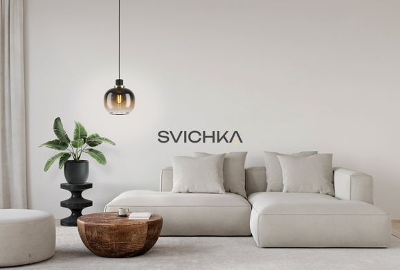 Підвісний світильник Eglo OILELLA 1 Black/Brown