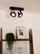 Стельовий точковий світильник Lucide DORIAN LED Dim to warm GU10 (ES111) 2x12W 2200K/3000K Black, BLACK, Чорний, Чорний