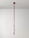 Підвісний світильник Babich Studio Colos, Wine red