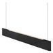 Подвесной светильник Lucide RAYA LED LED Dim. 1x36W 2700K Black, BLACK
