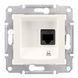 Компьютерная розетка RJ45 STP кат.6 Schneider Electric Sedna