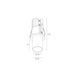 Встроенный светильник Skarlat RSL74213 7W WH+SG 4000K