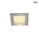 Світильник вбудований SLV FRAME BASIC LED SET 112726, Срібний, серебро, Алюміній Мат, Алюміній Мат