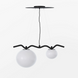 Люстра Pikart DewLight 2, Black/White
