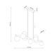 Подвесной светильник TK Lighting ESTERA 9, Brown/White