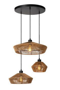 Підвісний світильник Lucide YUNKAI &Oslash; 60 cm 3xE27 Natural, Natural, Natural, Natural