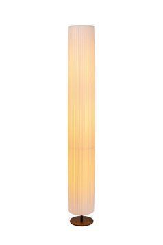 Торшер Lucide FOLD &Oslash; 20 cm 3xE27 White, WHITE, Чорний, Білий, Білий