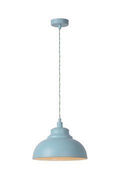 Підвісний світильник Lucide ISLA &Oslash; 29 cm 1xE14 Pastel Blue, Pastel Blue, Блакитний