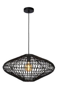 Підвісний світильник Lucide MAGALI &Oslash; 56 cm 1xE27 Black, BLACK
