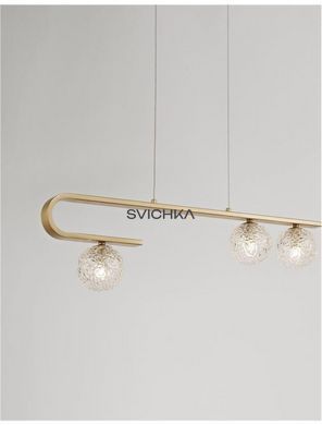 Підвісний світильник Nova luce MIRANO 3 Long Gold