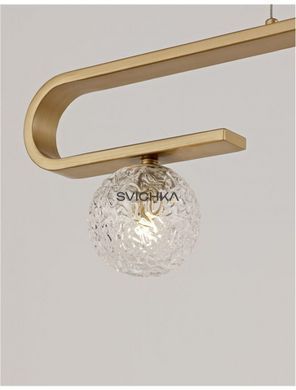 Підвісний світильник Nova luce MIRANO 3 Long Gold