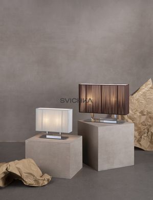 Настольная лампа Axo Light Clavius small, Chrome/White