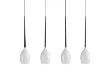 Підвісний світильник Azzardo MD1288B-4W IZZA 4 pendant white (AZ0101), Чорний, Білий