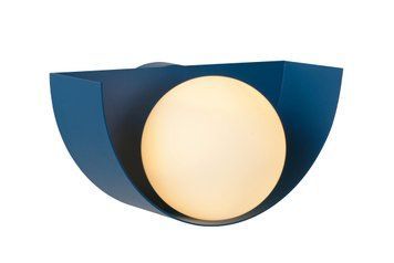 Настінний світильник Lucide BENNI 1xG9 Blue, Blue