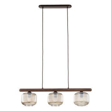 Підвісний світильник TK Lighting 11069 SALVIA 3, Brown