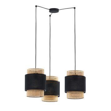 Підвісний світильник TK-Lighting BOHO 3R, Black/Beige