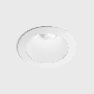 Врізний точковий світильник LTX NANO R, D48мм, H67мм, 3000K, White
