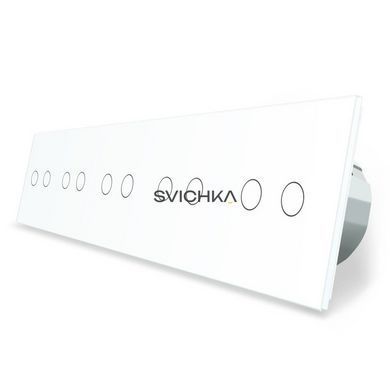 Умный сенсорный ZigBee выключатель 10 сенсоров Livolo