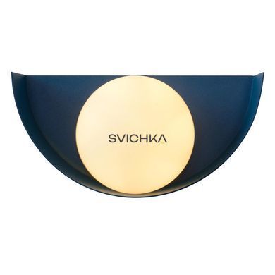 Настінний світильник Lucide BENNI 1xG9 Blue, Blue