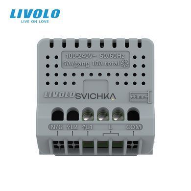 Умный механизм сенсорный диммер ZigBee Livolo