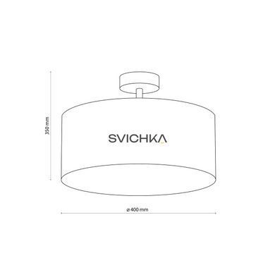 Люстра TK Lighting Rondo 400, White