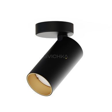 Світильник Nowodvorski MONO I PL, Black/gold, Чорний, Чорний, Чорний