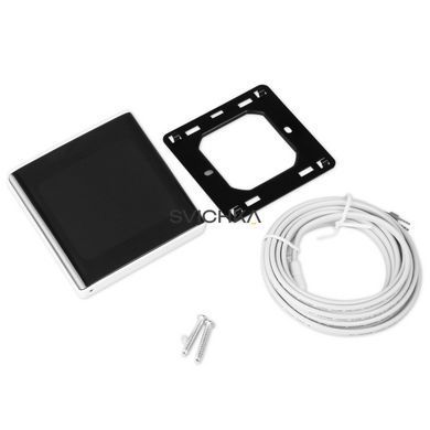 Терморегулятор ECOTERM BSN Wi-Fi Black/White