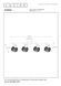 Стельовий точковий світильник Lucide MAREN 4xE14 Black, BLACK, Чорний, Чорний