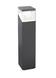 Вуличний стовпчик Nova Luce 813104 LOCK, Dark Gray