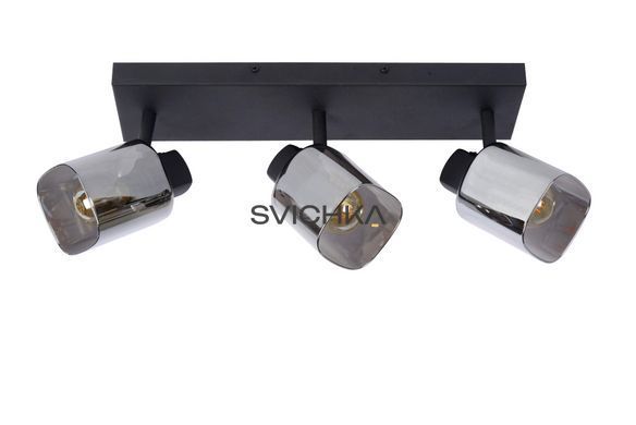 Потолочный точечный светильник Lucide ALION 3xE14 Black