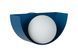 Настінний світильник Lucide BENNI 1xG9 Blue, Blue