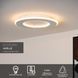 Стельовий світильник Lucide AXELLE &Oslash; 39,6 cm LED Dim. 1x24W 2700K White, WHITE, Білий, Білий