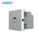 Механизм розетка USB Type-C с Power Delivery 45W Livolo