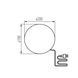 Декоративный светильник Kanlux 45930 STONO 20 MLK, White