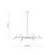 Люстра TK Lighting 18223 NIVA 6, Black