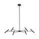 Люстра TK Lighting 18223 NIVA 6, Black