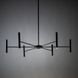 Люстра TK Lighting 18223 NIVA 6, Black
