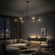 Люстра TK Lighting 18223 NIVA 6, Black