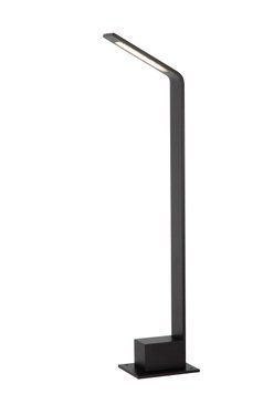 Вуличний стовпчик Lucide LAWFORD LED 1x6W 3000K IP54 Black, BLACK, Чорний, Чорний