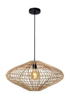 Підвісний світильник Lucide MAGALI &Oslash; 56 cm 1xE27 Natural, Natural, Natural, Natural