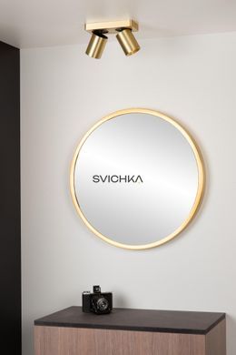 Стельовий точковий світильник Lucide NIGEL LED Dim to warm GU10 2x5W 2200K/3000K Matt Gold / Brass, Matt Gold / Brass