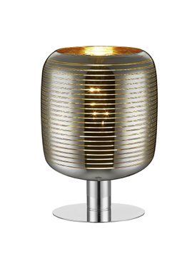 Настільна лампа Lucide ERYN &Oslash; 20 cm 1xE27 Chrome, Chrome, Хром, Хром