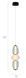 Подвесной светильник Italux Gastel 3x12W, Gold