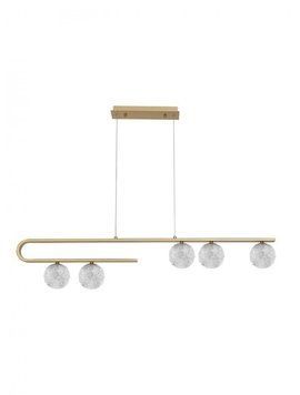 Подвесной светильник Nova luce MIRANO 5 Long Gold