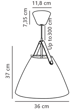 Подвесной светильник Nordlux Strap 36