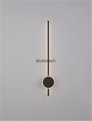 Настінний світильник Nova Luce CLOCK 80, Black