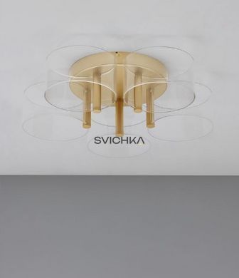 Потолочный светильник Nova luce GATLIN 5 Brass
