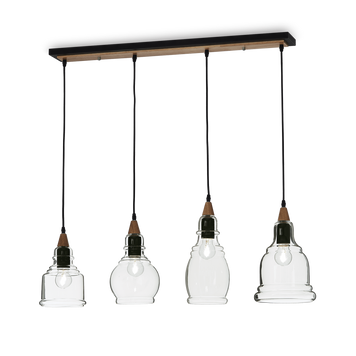 Ideal Lux GRETEL SP4 Чёрный 122557