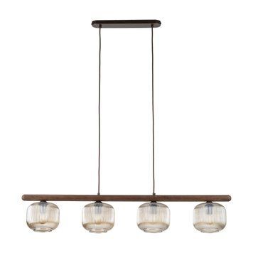 Підвісний світильник TK Lighting 11070 SALVIA 4, Brown